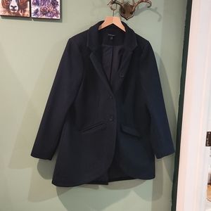 Lightweight Navy Blazer-style coat Universal Standard